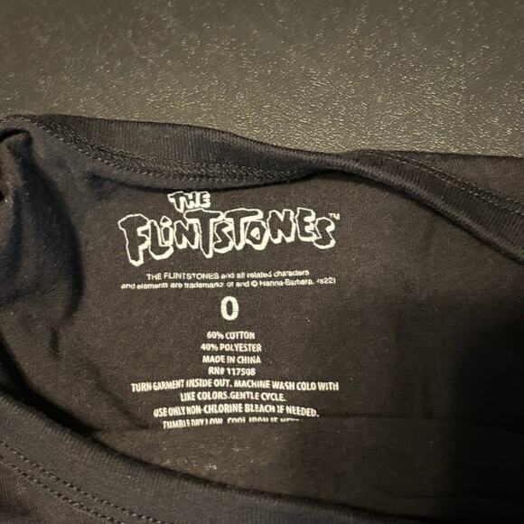 Flintstones Classic Fit Crew Tank  Cotton Betty & Wilma Black Size 0X Torrid - Picture 5 of 5